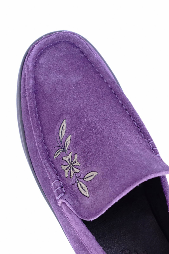 GANGSTERVILLE DJANGO - SUEDE SNEAKER PURPLE