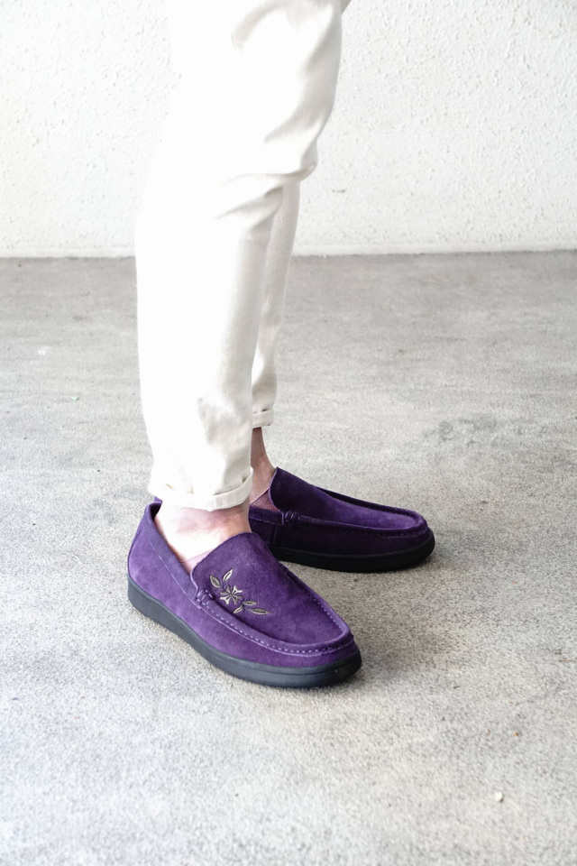 GANGSTERVILLE DJANGO - SUEDE SNEAKER PURPLE