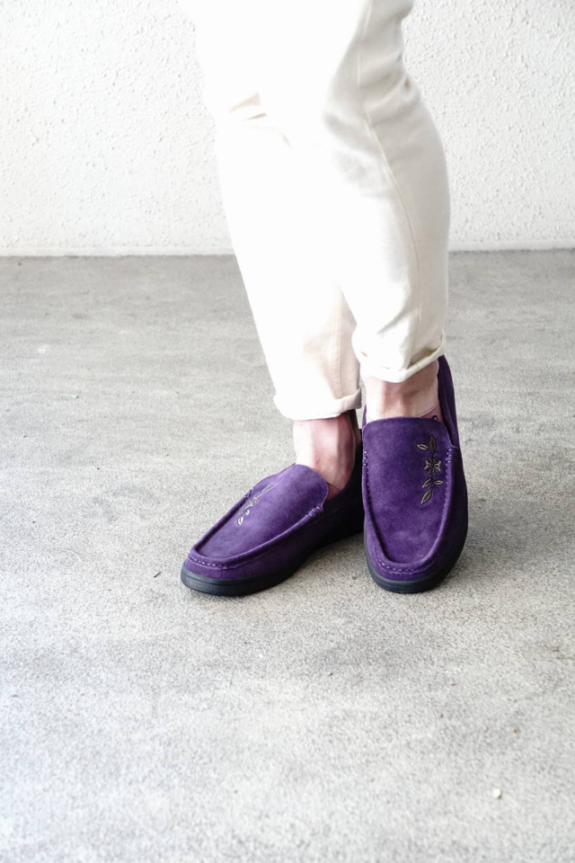 GANGSTERVILLE DJANGO - SUEDE SNEAKER PURPLE