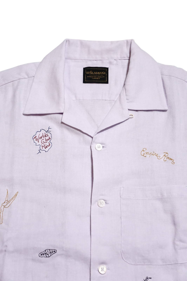 BY GLAD HAND EMPIRE ROOM - L/S SHIRTS LAVENDER