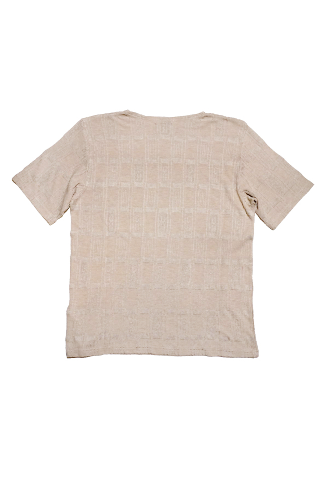 BY GLAD HAND EMPIRE GLAD - S/S BOAT NECK BEIGE