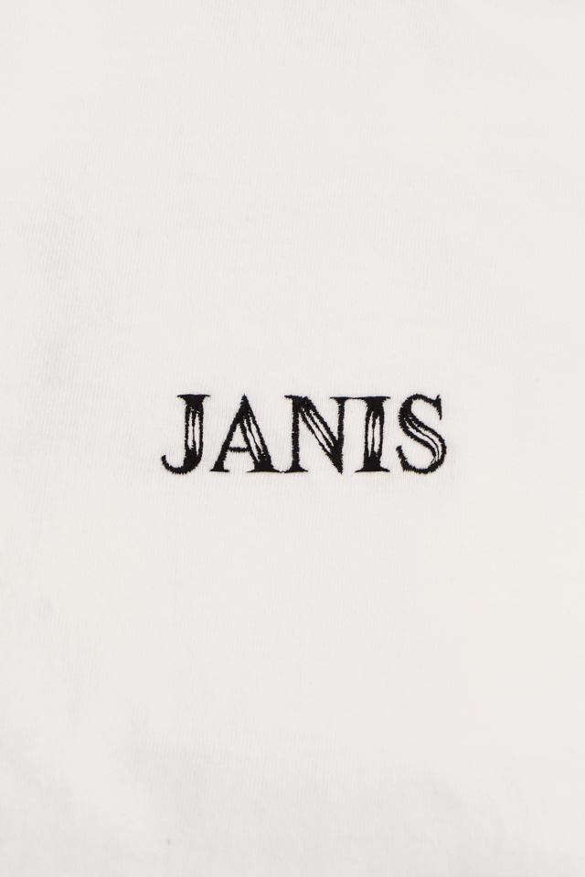 JANIS & Co. #CROSS TEE WHITE