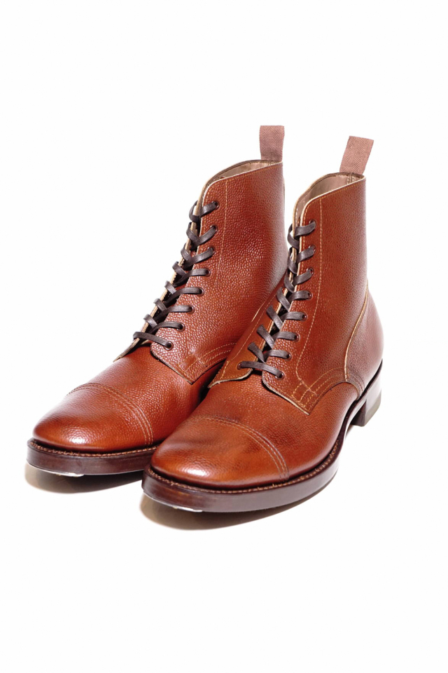 CLINCH Graham Boots Brown Embos B.S.W. Special Order
