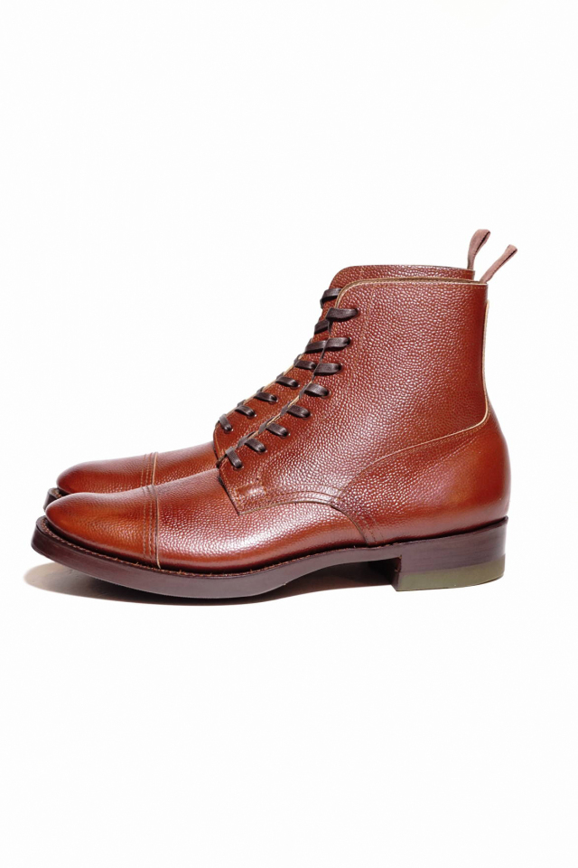CLINCH Graham Boots Brown Embos ※B.S.W. Special Order