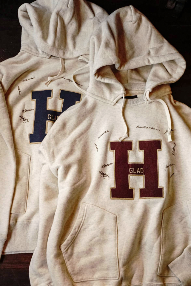 BY GLAD HAND COLLEGIATE - AFTER HOODIE NAVY