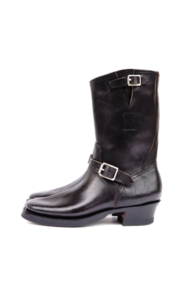 CLINCH Engineer boots Horsebutt overdye BLACK