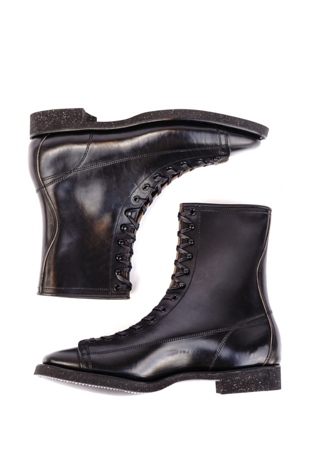 CLINCH Gary Boots Horsebutt Black