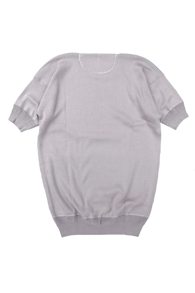 Olde Homesteader “Crew Neck Shortsleeve” - Swedenish Army Rib - MIST