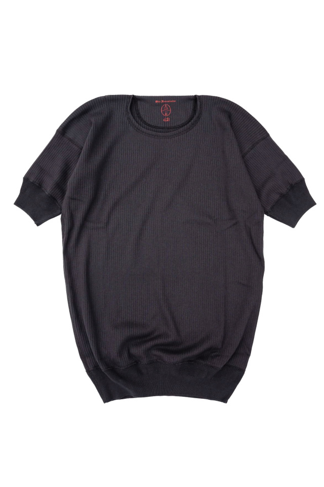 Olde Homesteader “Crew Neck Shortsleeve” - Swedenish Army Rib - Olde Worker’s Black