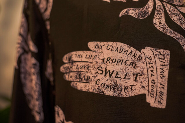 BY GLAD HAND PINEAPPLE HAND - L/S SHIRTS BLACK