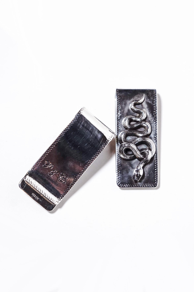PEANUTS & Co. horse & snake money clip silver