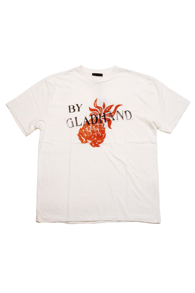 BY GLAD HAND PINEAPPLE HAND - S/S T-SHIRTS WHITE