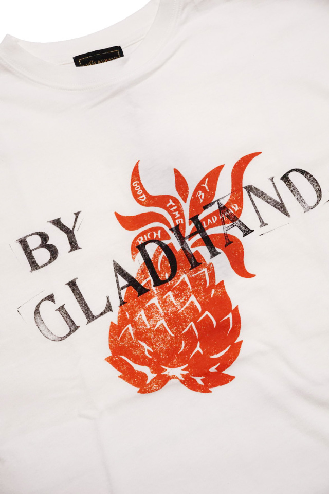 BY GLAD HAND PINEAPPLE HAND - S/S T-SHIRTS WHITE