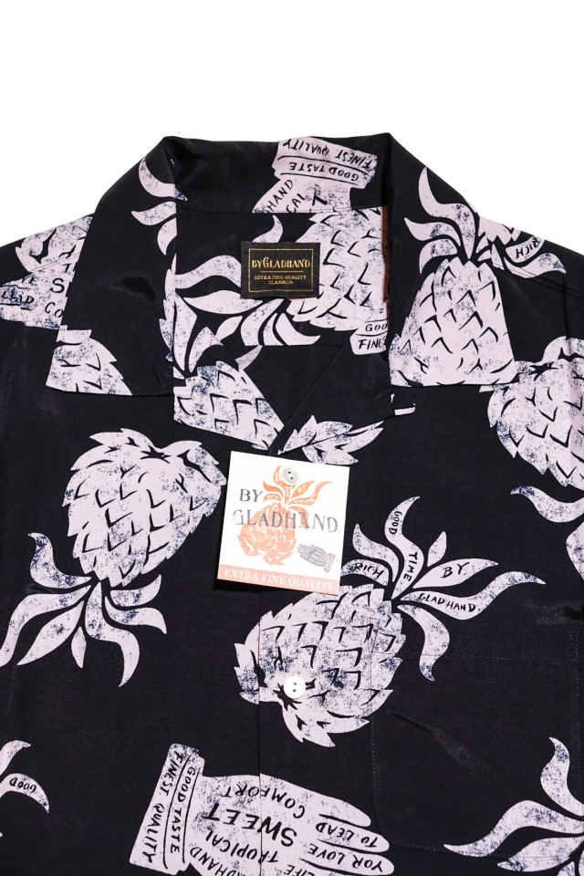 BY GLAD HAND PINEAPPLE HAND - S/S SHIRTS BLACK