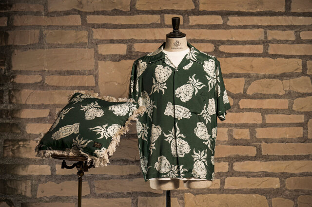 BY GLAD HAND PINEAPPLE HAND - S/S SHIRTS GREEN>