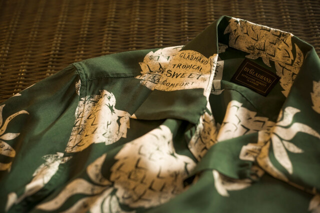 BY GLAD HAND PINEAPPLE HAND - S/S SHIRTS GREEN>