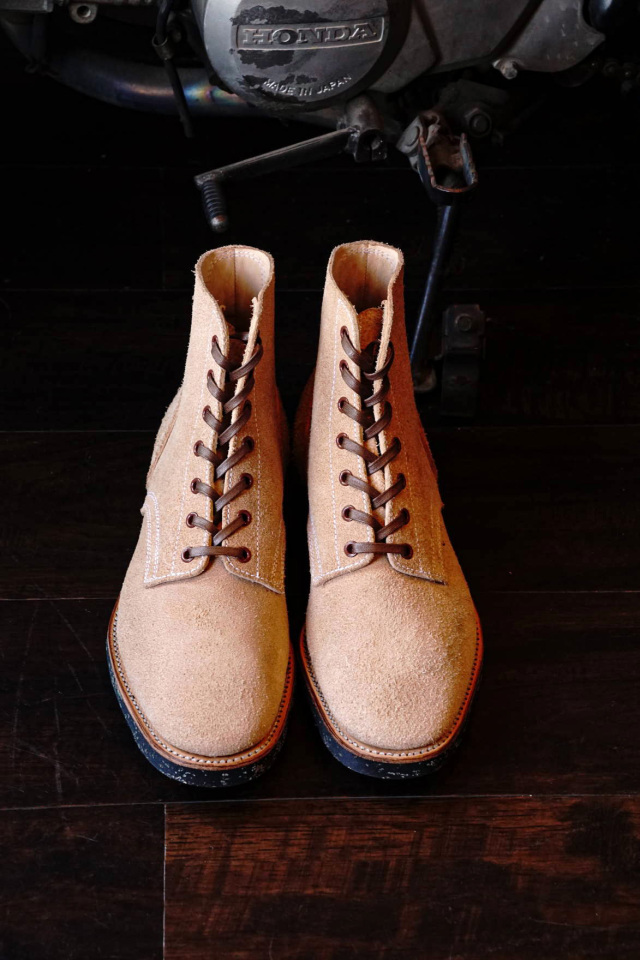 CLINCH Yeager boots Latigo leather Roughout 