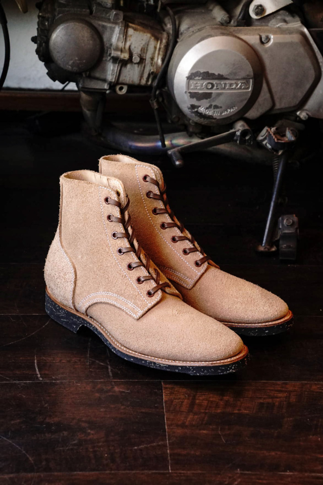 CLINCH Yeager boots Latigo leather Roughout 