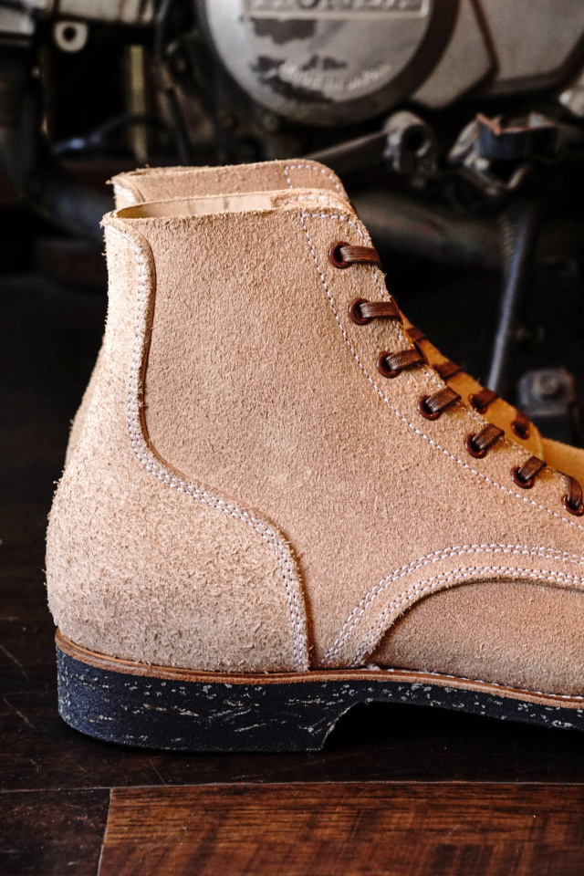 CLINCH Yeager boots Latigo leather Roughout 