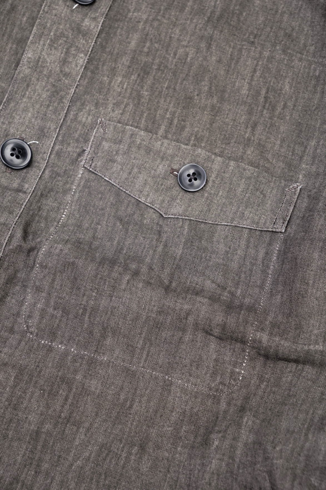 Django Atour classic french bourgeron jacket / black