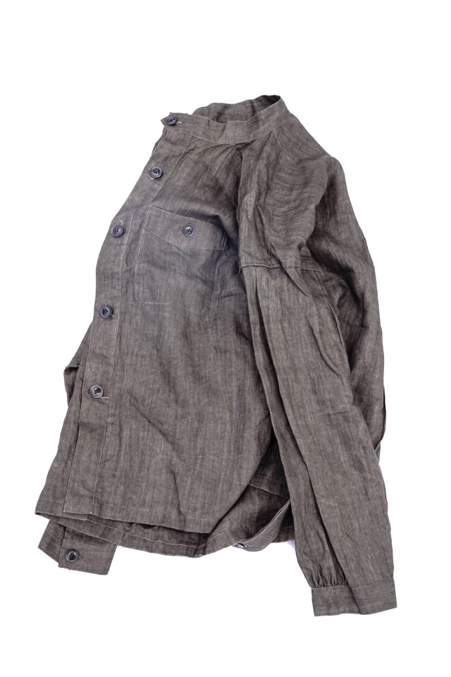 Django Atour classic french bourgeron jacket / black