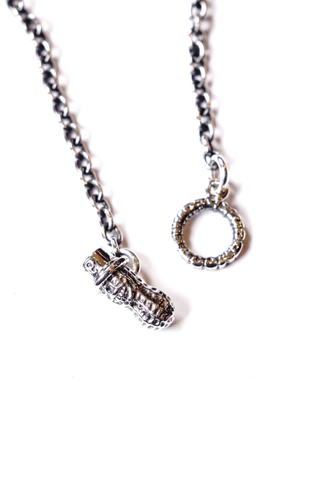 PEANUTS & Co. LARGE BERO PEANUTS SILVER + CHAIN ALL SILVER