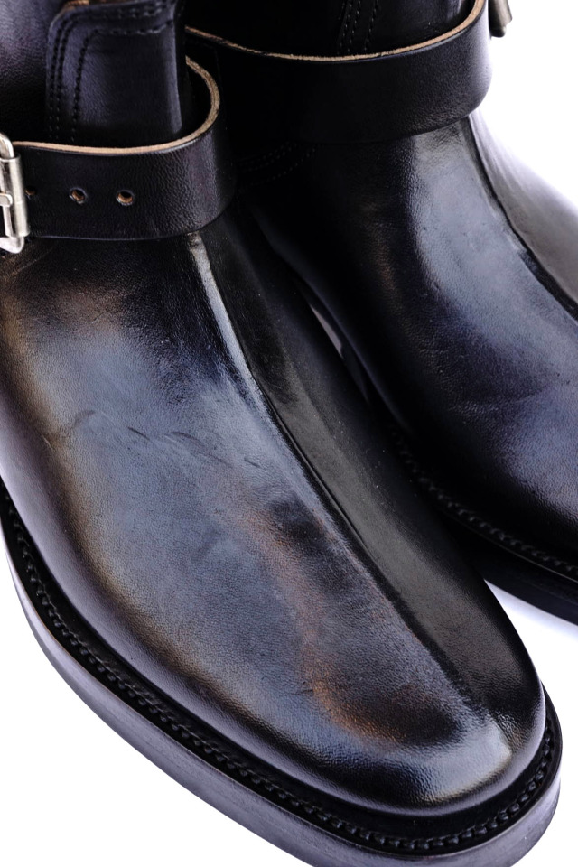 CLINCH Engineer boots Horsebutt overdye BLACK