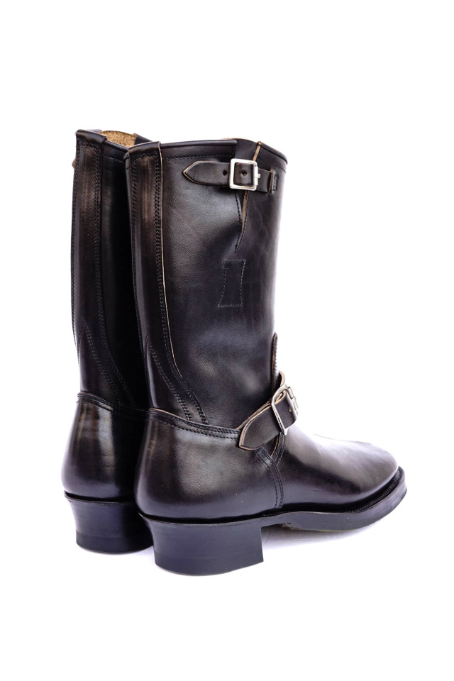 CLINCH Engineer boots Horsebutt overdye BLACK