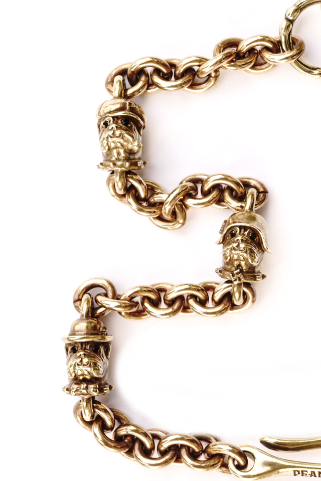 PEANUTS & Co. BULL WALLET CHAIN BRASS