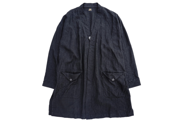 Django Atour classic heavylinen montparnasse coat 2025 / black