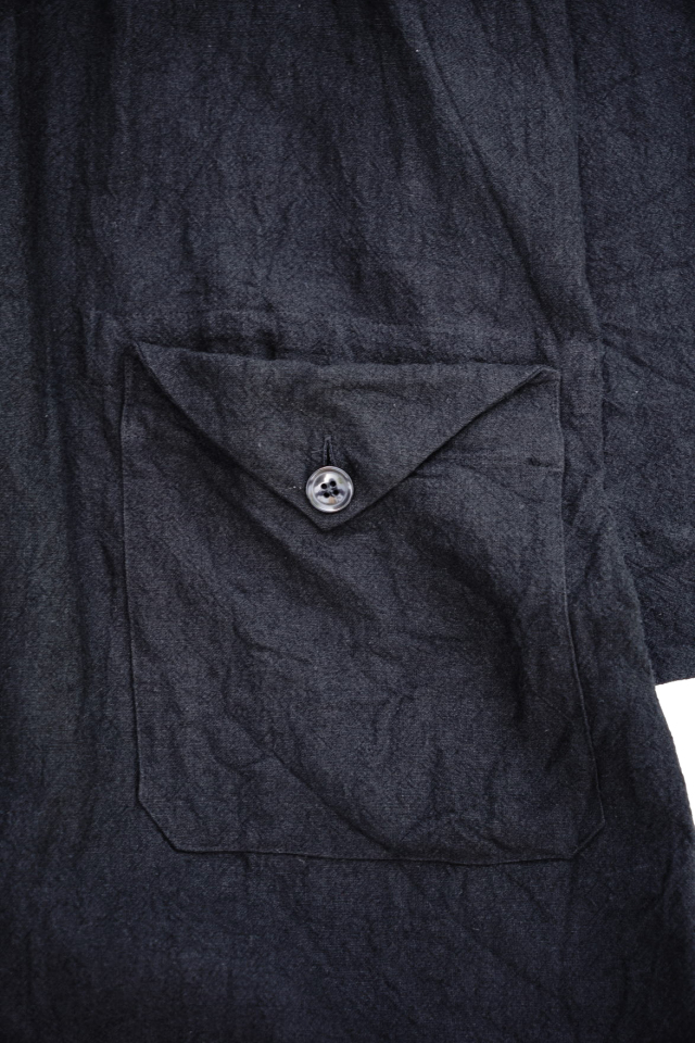 Django Atour classic heavylinen montparnasse coat 2025 / black