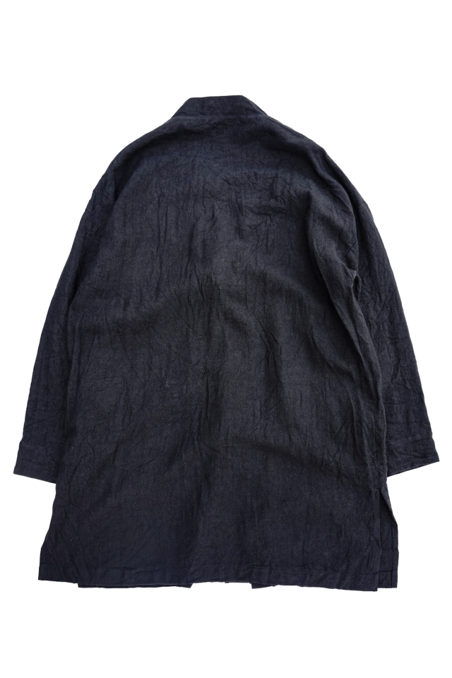 Django Atour classic heavylinen montparnasse coat 2025 / black