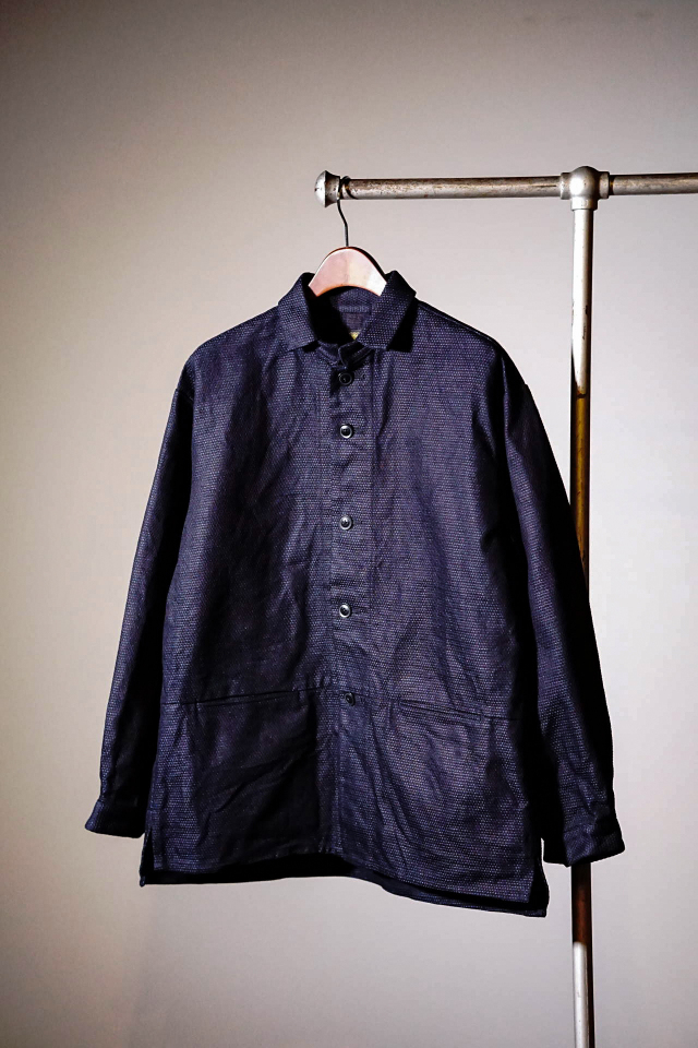 Django Atour classic jardinier indigo jacket