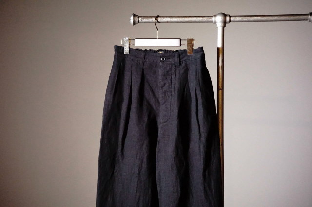 Django Atour montparnasse belgium-linen pants / belgium-black