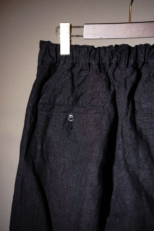 Django Atour montparnasse belgium-linen pants / belgium-black