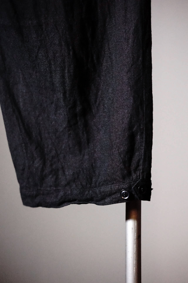 Django Atour montparnasse belgium-linen pants / belgium-black
