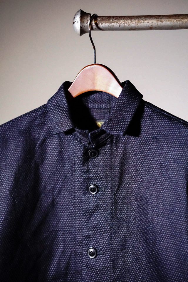 Django Atour classic jardinier indigo jacket