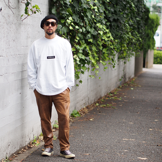 JANIS & Co. TOKYO -BIG L/S TS (WHITE)