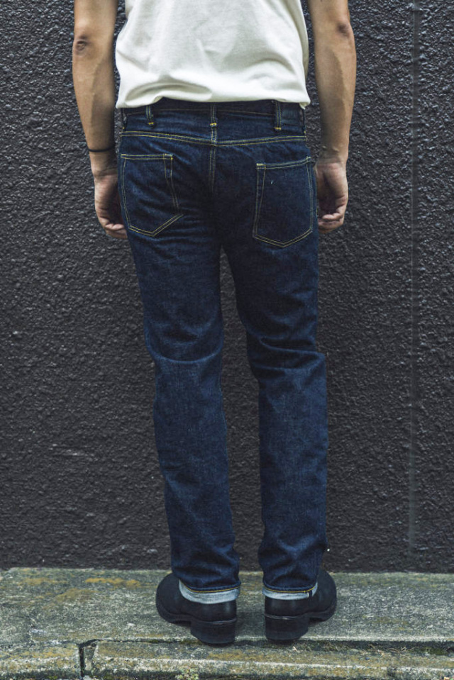 ADDICT CLOTHES JAPAN × FULLCOUNT ACV P01FC TIGHT TAPERED DENIM PANTS INDIGO