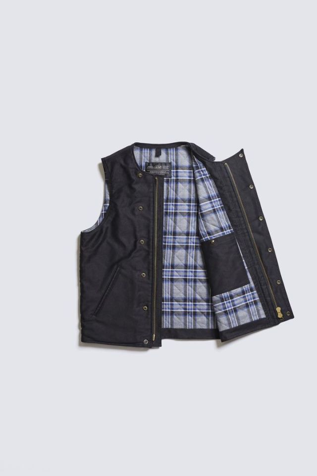 ADDICT CLOTHES ACVM ACV-V02 ULSTER VEST BLACK