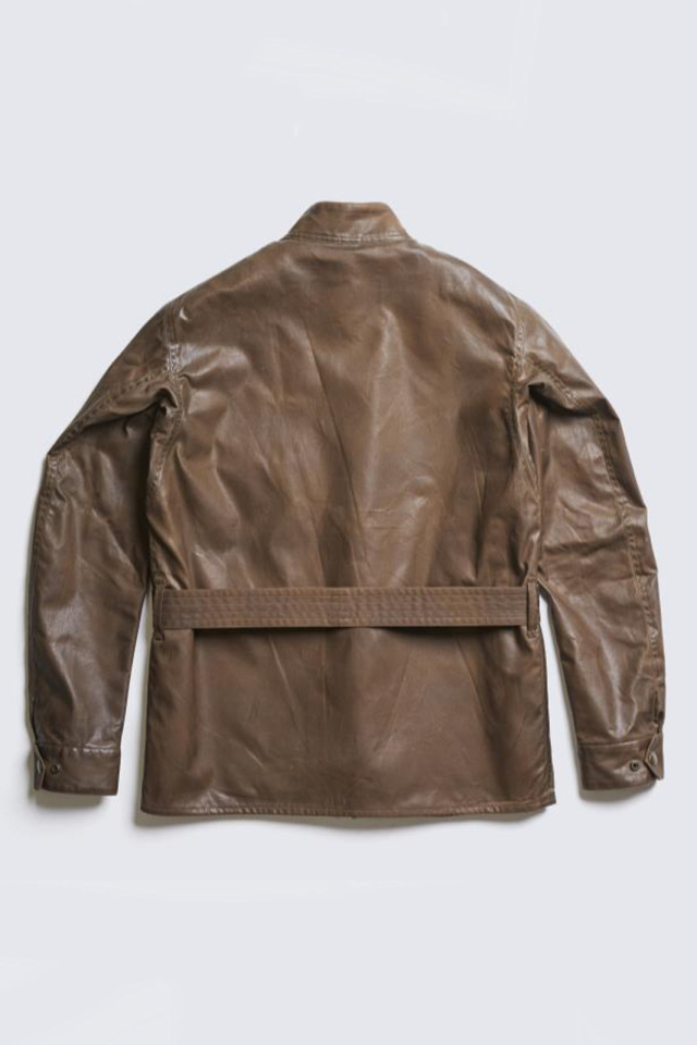 ADDICT CLOTHES JAPAN ACVM WAXED COTTON BMC JACKET BROWN