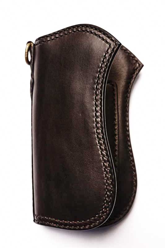 Brass Shoe Co.1 0th　Anniversary Brass ×ATELIER CHERRY Leather Wallet BLACK