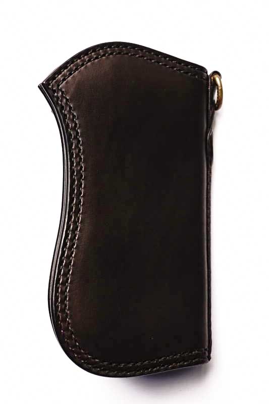 Brass Shoe Co.1 0th　Anniversary Brass ×ATELIER CHERRY Leather Wallet BLACK