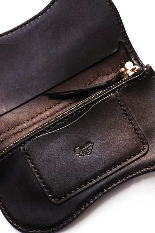 Brass Shoe Co.1 0th　Anniversary Brass ×ATELIER CHERRY Leather Wallet BLACK
