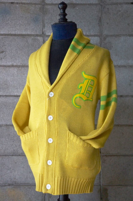 Delinquent Bros Delinquent Knit Cardigan YELLOW