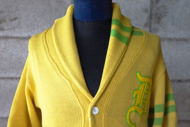 Delinquent Bros Delinquent Knit Cardigan YELLOW