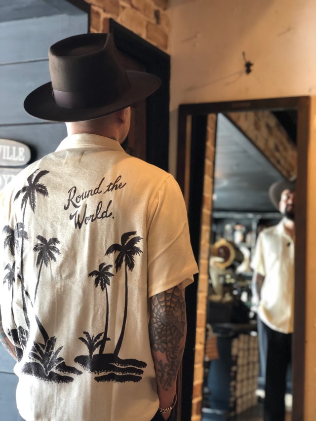 BY GLAD HAND ROUND THE WORLD - S/S SHIRTS IVORY