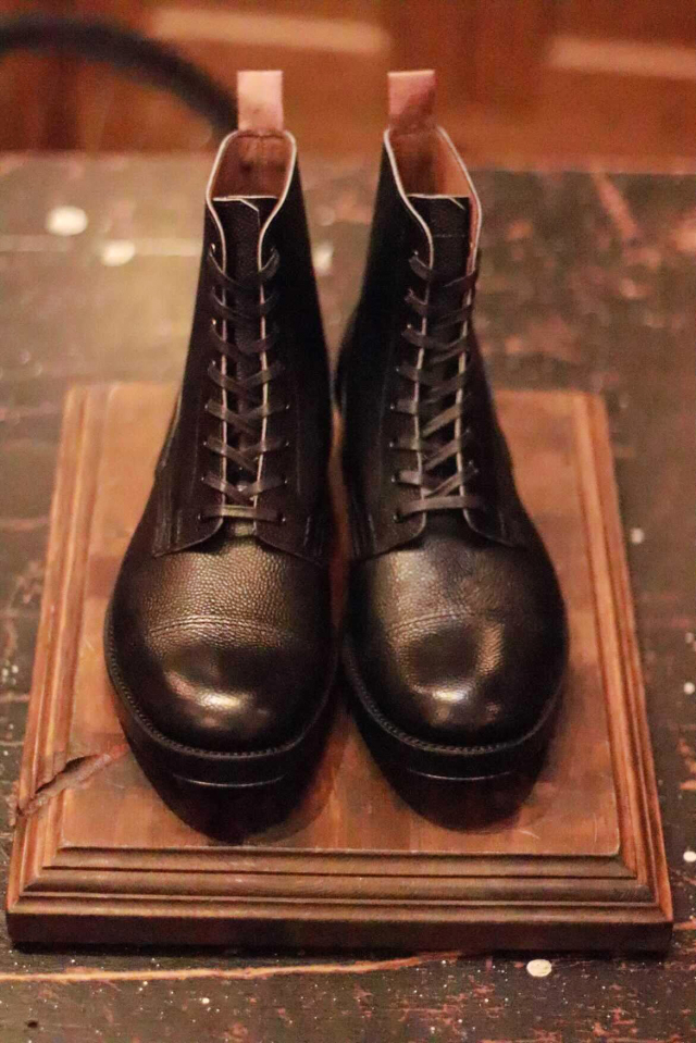 CLINCH Graham Boots Black Embos ※B.S.W. Special Order