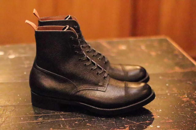 CLINCH Graham Boots Black Embos ※B.S.W. Special Order