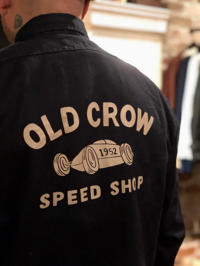 OLD CROW BELLY TANK - L/S SHIRTS BLACK